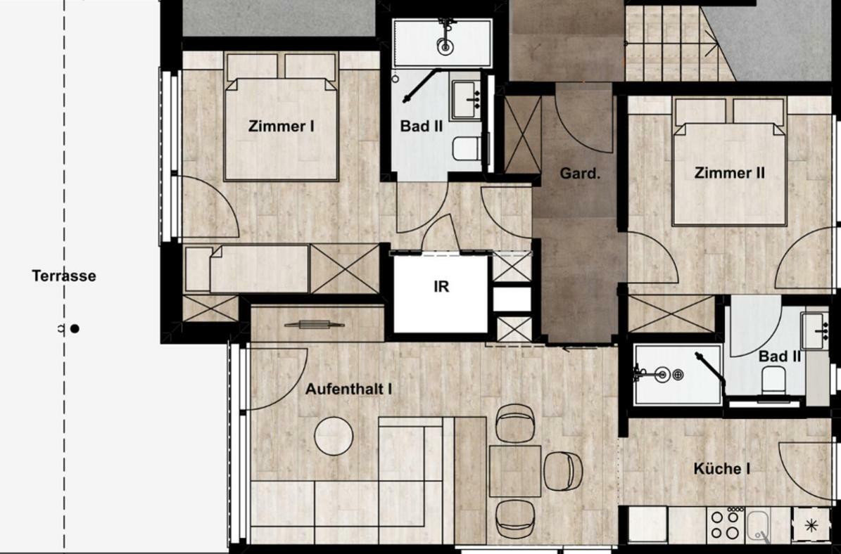 מאוטרנדורף Chalet Traumblick מראה חיצוני תמונה